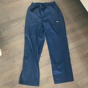 Men’s Cherokee Size Small Navy Blue Scrub Pants